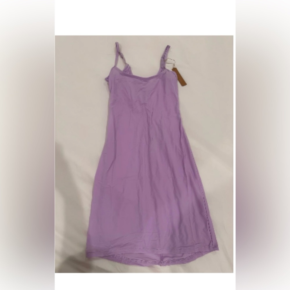 NWT Skims limited edition sugar plum Slip Dress